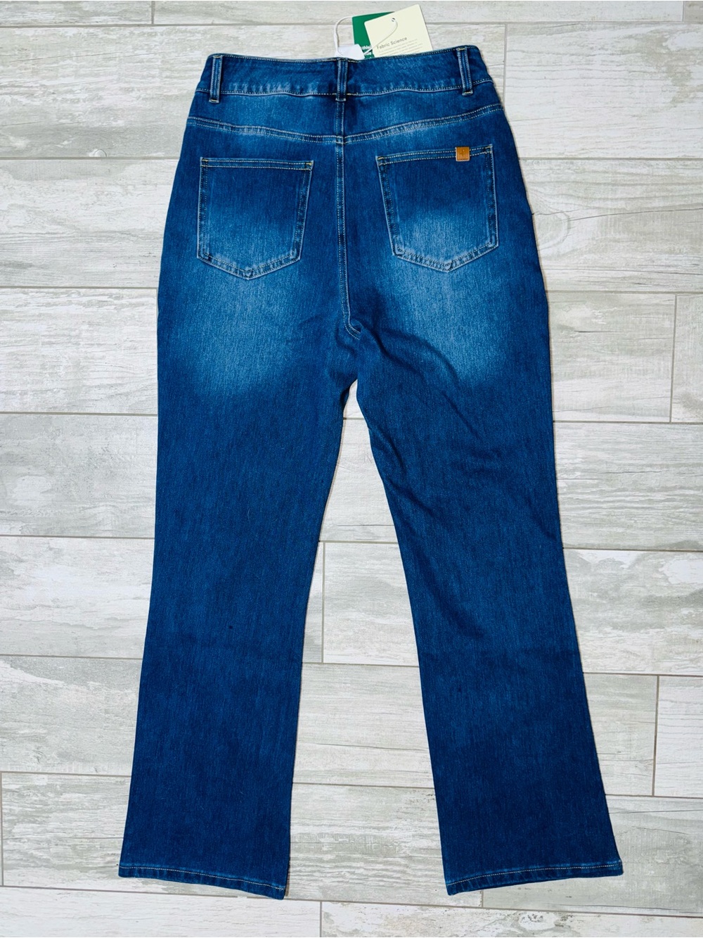 HALARA Flex Denim Women's Blue Flare Stretch Jeans - Small - Picture 4 of 6